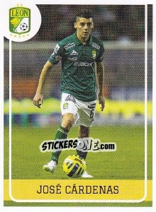 Sticker Jose Cardenas - Liga BBVA Bancomer Clausura 2015 n. 138 - Panini