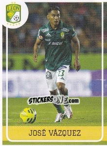 Sticker Jose Vazquez - Liga BBVA Bancomer Clausura 2015 - Panini