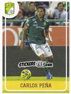 Sticker Carlos Pena - Liga BBVA Bancomer Clausura 2015 n. 142 - Panini