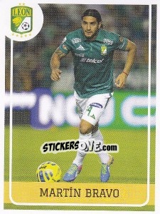 Sticker Martin Bravo - Liga BBVA Bancomer Clausura 2015 - Panini