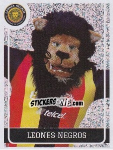 Sticker Leones Negros - Mascot