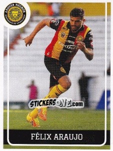 Sticker Felix Araujo - Liga BBVA Bancomer Clausura 2015 - Panini