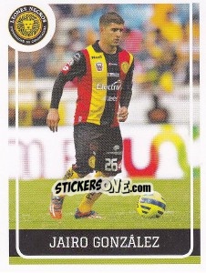 Sticker Jairo Gonzalez - Liga BBVA Bancomer Clausura 2015 n. 154 - Panini