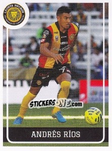 Sticker Andres Rios - Liga BBVA Bancomer Clausura 2015 - Panini