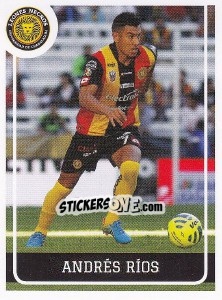 Sticker Andres Rios - Liga BBVA Bancomer Clausura 2015 n. 162 - Panini