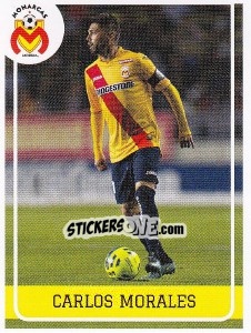 Sticker Carlos Morales - Liga BBVA Bancomer Clausura 2015 - Panini