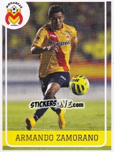 Sticker Armando Zamorano - Liga BBVA Bancomer Clausura 2015 n. 177 - Panini