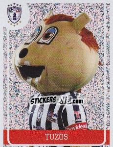 Figurina Tuzos - Mascot - Liga BBVA Bancomer Clausura 2015 - Panini