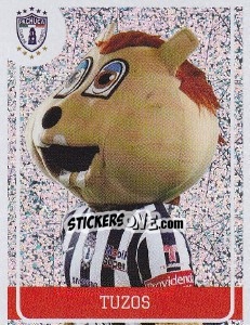 Sticker Tuzos - Mascot - Liga BBVA Bancomer Clausura 2015 n. 184 - Panini