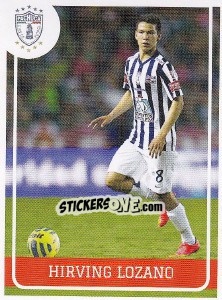 Cromo Hirving Lozano - Liga BBVA Bancomer Clausura 2015 - Panini