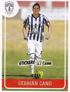 Sticker German Cano - Liga BBVA Bancomer Clausura 2015 - Panini