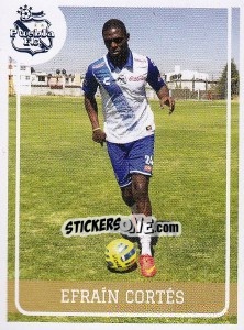 Sticker Efrain Cortes - Liga BBVA Bancomer Clausura 2015 - Panini