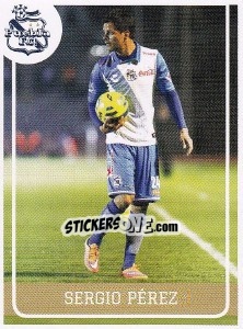 Figurina Sergio Perez - Liga BBVA Bancomer Clausura 2015 - Panini