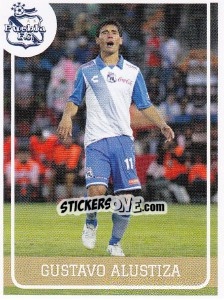 Sticker Gustavo Alustiza - Liga BBVA Bancomer Clausura 2015 n. 215 - Panini