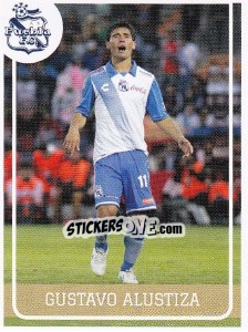 Sticker Gustavo Alustiza - Liga BBVA Bancomer Clausura 2015 - Panini