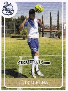 Sticker Luis Lorona - Liga BBVA Bancomer Clausura 2015 - Panini