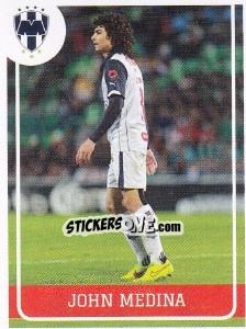 Sticker John Medina - Liga BBVA Bancomer Clausura 2015 n. 223 - Panini