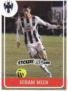 Sticker Hiram Mier - Liga BBVA Bancomer Clausura 2015 - Panini