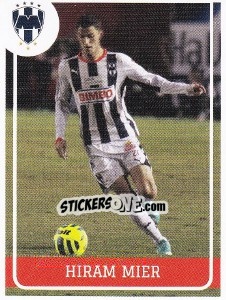 Sticker Hiram Mier - Liga BBVA Bancomer Clausura 2015 n. 225 - Panini
