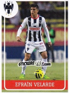 Sticker Efrain Velarde - Liga BBVA Bancomer Clausura 2015 - Panini