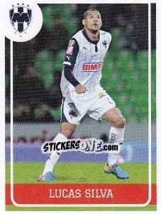 Sticker Lucas Silva - Liga BBVA Bancomer Clausura 2015 - Panini