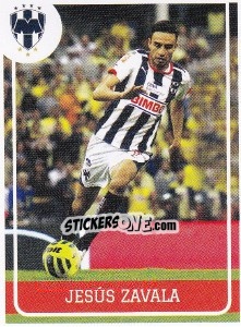 Sticker Jesus Zavala - Liga BBVA Bancomer Clausura 2015 - Panini