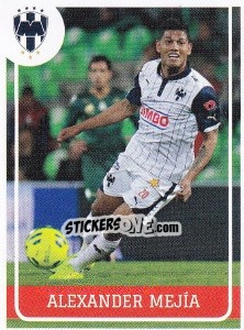 Sticker Alexander Mejia - Liga BBVA Bancomer Clausura 2015 - Panini