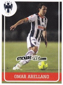 Sticker Omar Arellano - Liga BBVA Bancomer Clausura 2015 - Panini
