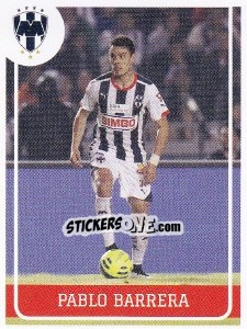 Sticker Pablo Barrera - Liga BBVA Bancomer Clausura 2015 n. 233 - Panini