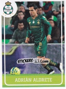 Sticker Adrian Aldrete - Liga BBVA Bancomer Clausura 2015 - Panini