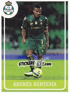 Sticker Andres Renteria - Liga BBVA Bancomer Clausura 2015 n. 252 - Panini