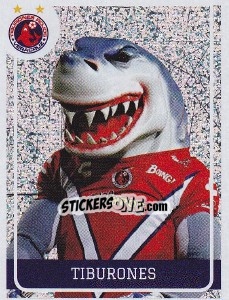 Sticker Tiburones - Mascot - Liga BBVA Bancomer Clausura 2015 n. 256 - Panini