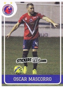 Cromo Oscar Mascorro - Liga BBVA Bancomer Clausura 2015 n. 260 - Panini