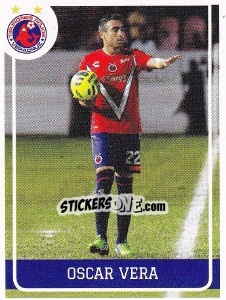 Sticker Oscar Vera - Liga BBVA Bancomer Clausura 2015 - Panini