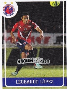 Sticker Leobardo Lopez - Liga BBVA Bancomer Clausura 2015 n. 262 - Panini