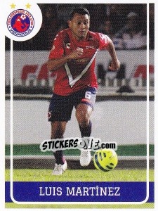 Sticker Luis Martinez - Liga BBVA Bancomer Clausura 2015 - Panini
