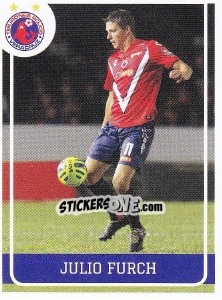 Sticker Julio Furch - Liga BBVA Bancomer Clausura 2015 - Panini