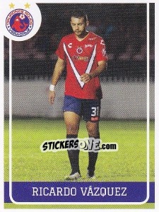 Sticker Ricardo Vazquez - Liga BBVA Bancomer Clausura 2015 - Panini