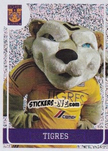 Sticker Tigres - Mascot - Liga BBVA Bancomer Clausura 2015 n. 274 - Panini