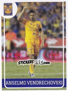Sticker Anselmo Vendrechovski - Liga BBVA Bancomer Clausura 2015 n. 277 - Panini