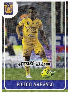 Sticker Egidio Arevalo - Liga BBVA Bancomer Clausura 2015 - Panini