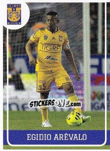 Sticker Egidio Arevalo - Liga BBVA Bancomer Clausura 2015 n. 282 - Panini
