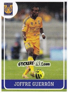 Sticker Joffre Guerron - Liga BBVA Bancomer Clausura 2015 n. 283 - Panini