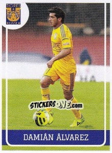 Sticker Damian Alvarez - Liga BBVA Bancomer Clausura 2015 n. 284 - Panini