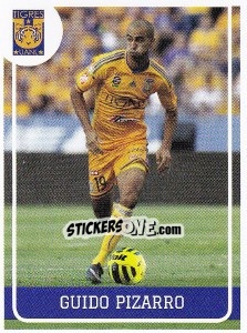 Sticker Guido Pizarro - Liga BBVA Bancomer Clausura 2015 n. 286 - Panini