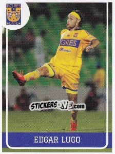 Sticker Edgar Lugo - Liga BBVA Bancomer Clausura 2015 - Panini