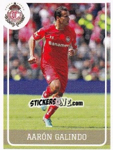 Sticker Aaron Galindo - Liga BBVA Bancomer Clausura 2015 n. 297 - Panini