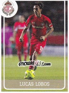 Sticker Lucas Lobos - Liga BBVA Bancomer Clausura 2015 n. 300 - Panini