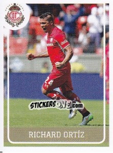 Sticker Richard Ortiz - Liga BBVA Bancomer Clausura 2015 n. 304 - Panini