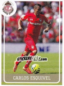 Figurina Carlos Esquivel - Liga BBVA Bancomer Clausura 2015 - Panini